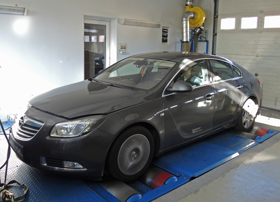 Opel Insignia 1,6 turbó chiptuning, teljesítménymérés